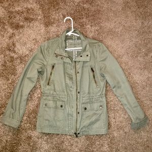 Olive green jacket